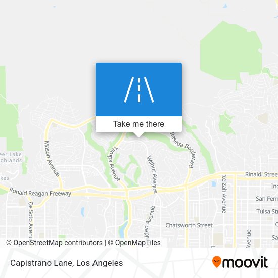 Mapa de Capistrano Lane