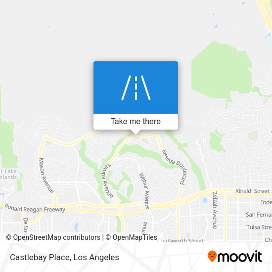 Castlebay Place map