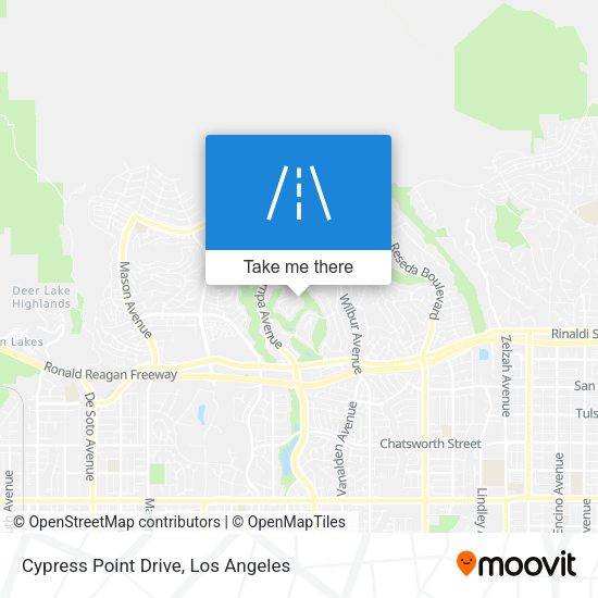 Mapa de Cypress Point Drive