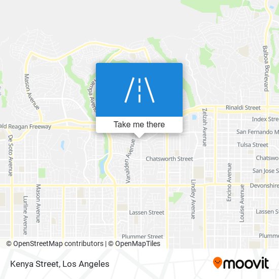 Mapa de Kenya Street