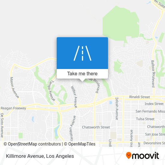 Killimore Avenue map