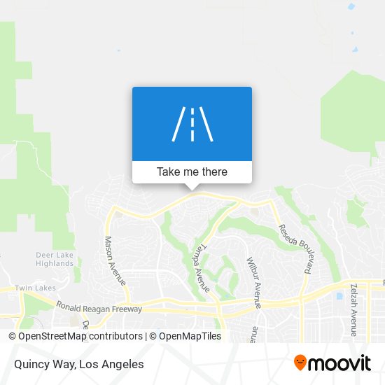 Quincy Way map