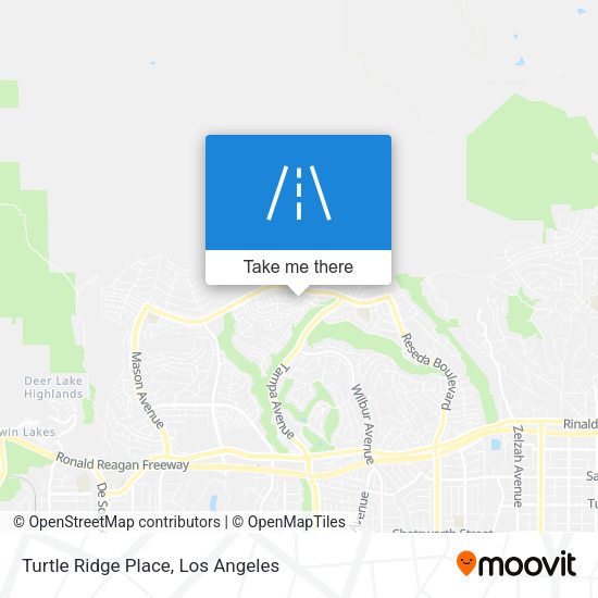 Mapa de Turtle Ridge Place