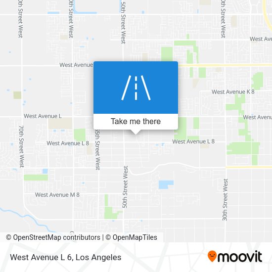 West Avenue L 6 map