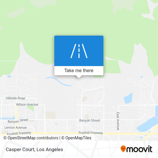 Mapa de Casper Court