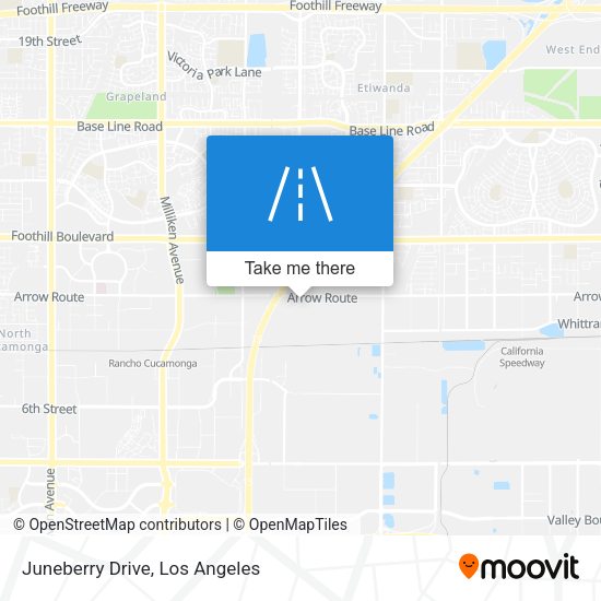 Juneberry Drive map
