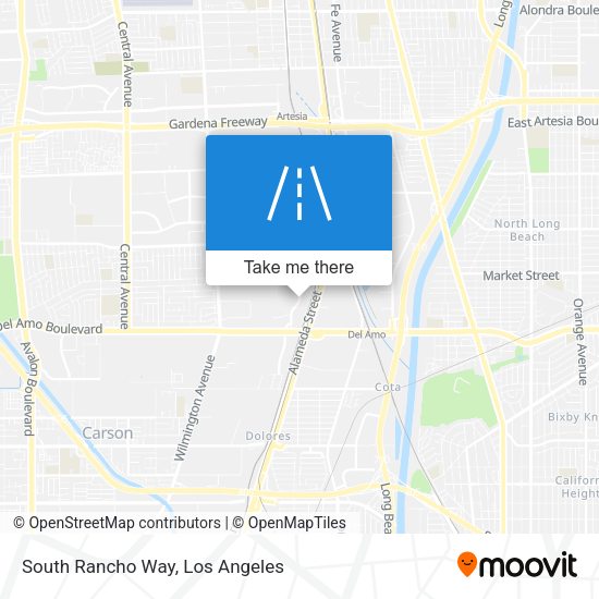 Mapa de South Rancho Way