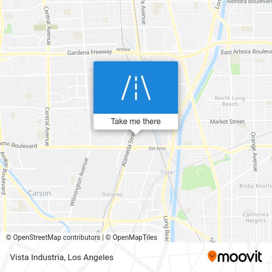 Vista Industria map