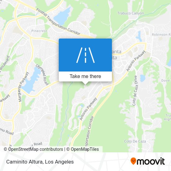 Mapa de Caminito Altura