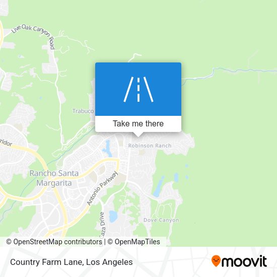 Country Farm Lane map