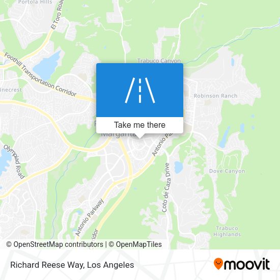 Mapa de Richard Reese Way