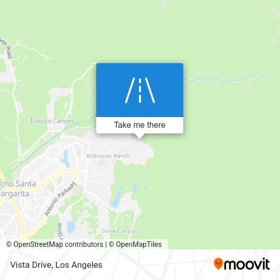 Mapa de Vista Drive