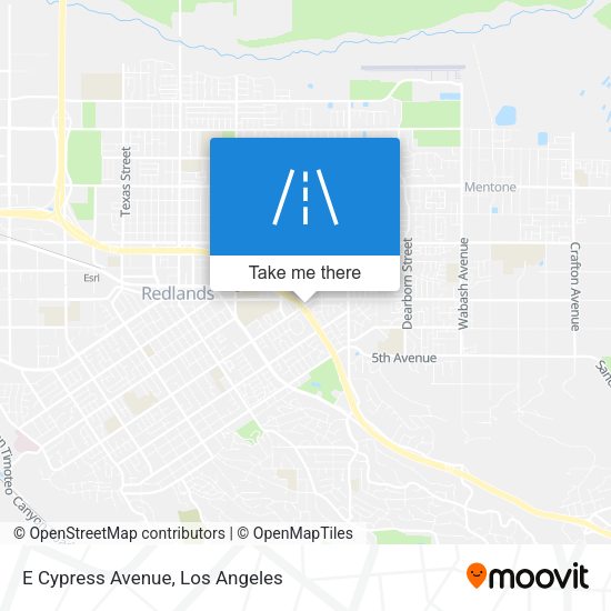 Mapa de E Cypress Avenue
