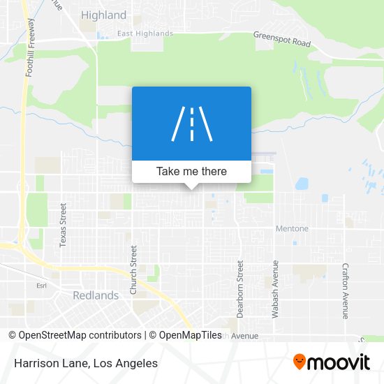 Mapa de Harrison Lane