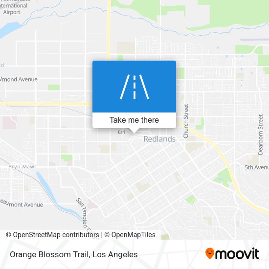 Orange Blossom Trail map
