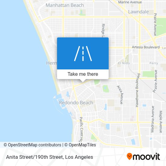 Mapa de Anita Street/190th Street