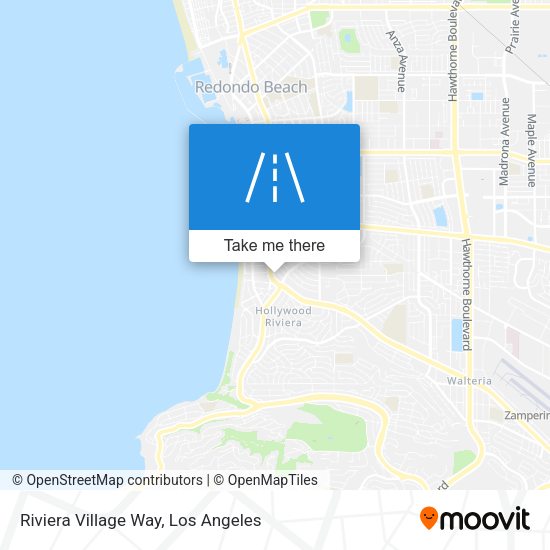 Riviera Village Way map