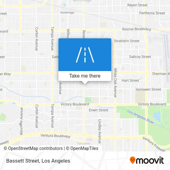 Mapa de Bassett Street