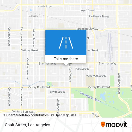 Mapa de Gault Street