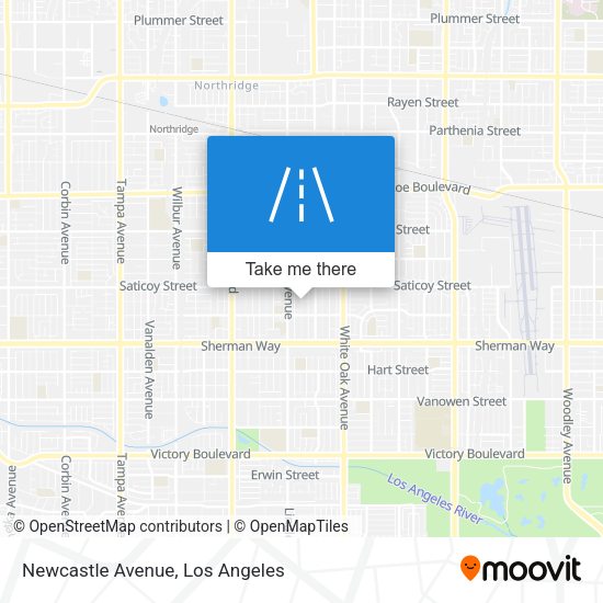 Mapa de Newcastle Avenue