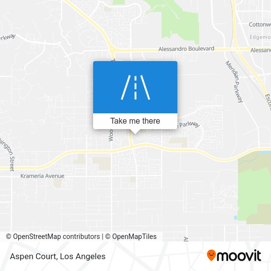 Mapa de Aspen Court