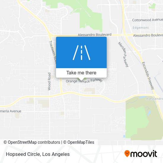 Mapa de Hopseed Circle