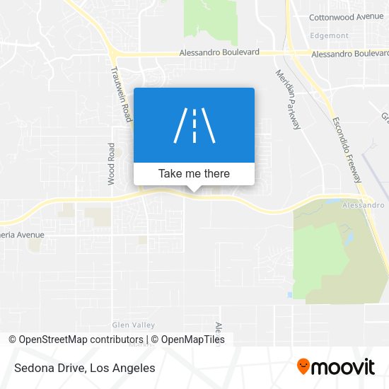 Mapa de Sedona Drive