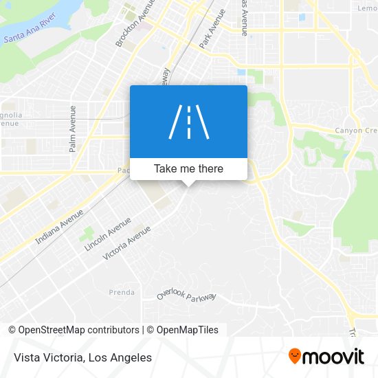 Mapa de Vista Victoria