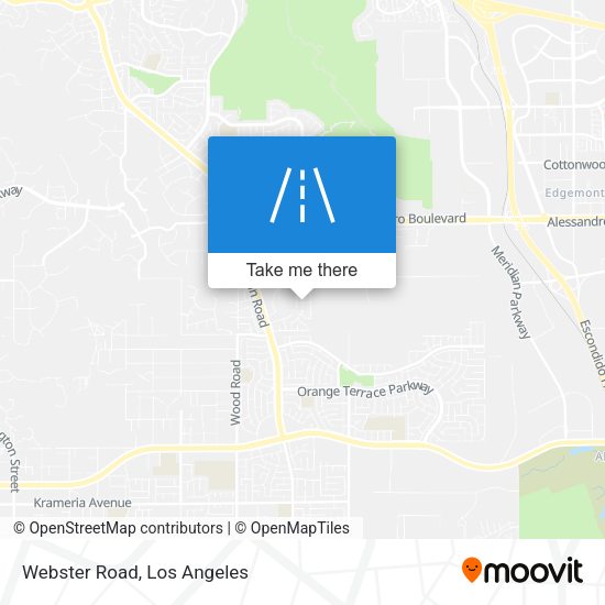 Mapa de Webster Road