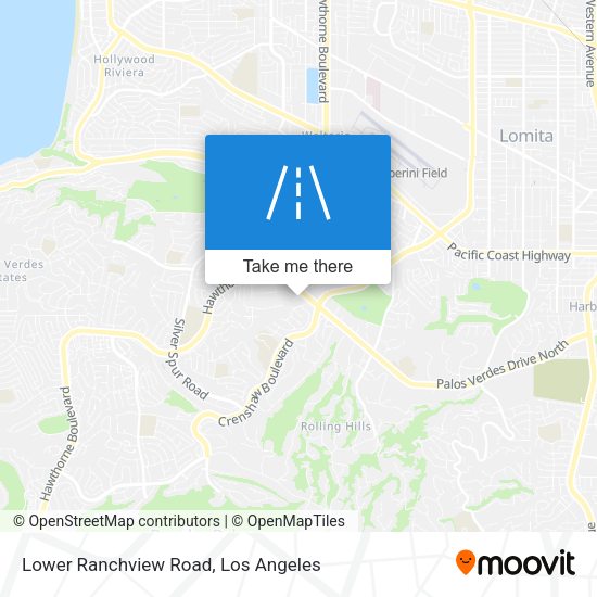 Lower Ranchview Road map