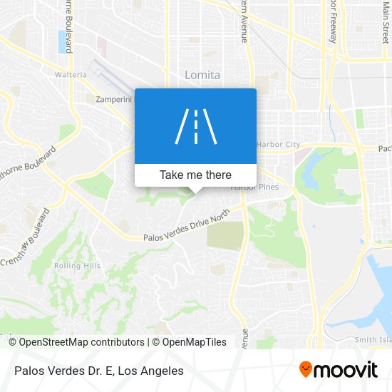 Palos Verdes Dr. E map