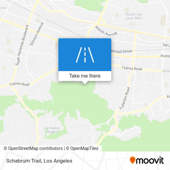 Schabrum Trail map