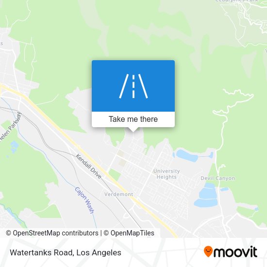 Watertanks Road map