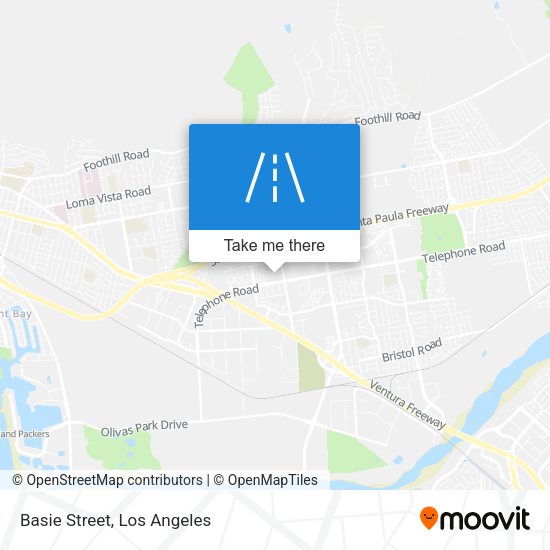 Mapa de Basie Street