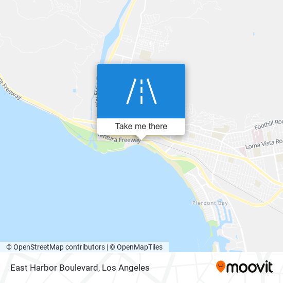 Mapa de East Harbor Boulevard