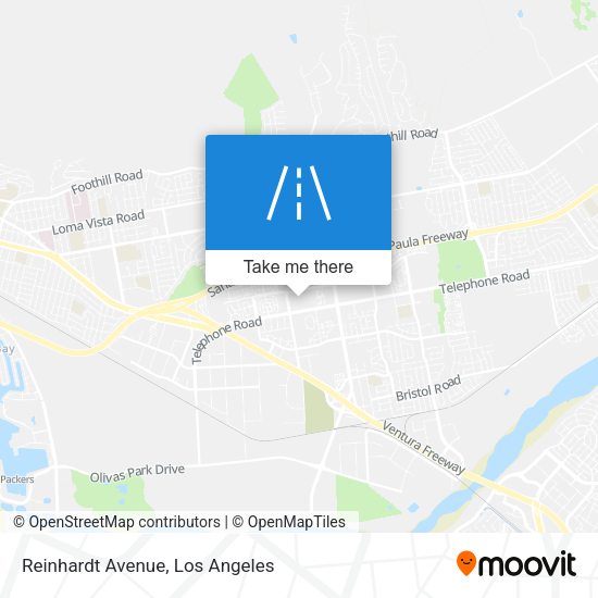 Mapa de Reinhardt Avenue