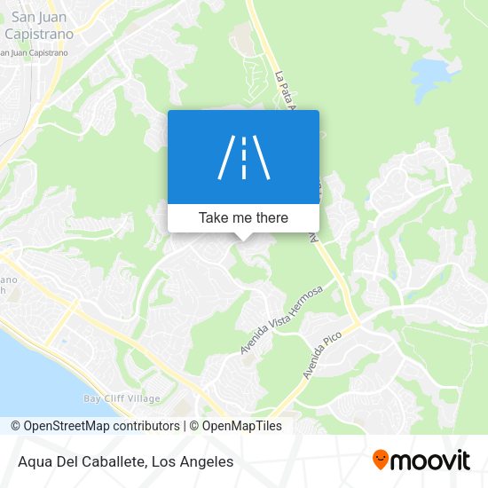 Mapa de Aqua Del Caballete