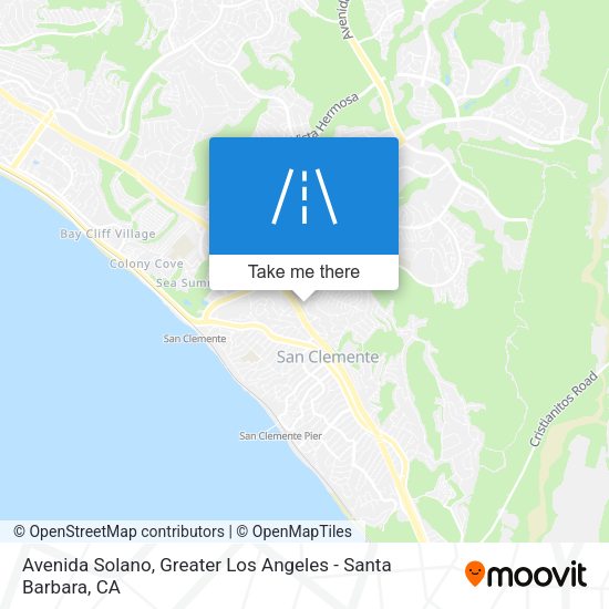 Avenida Solano map