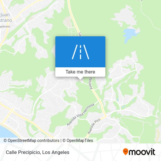 Calle Precipicio map