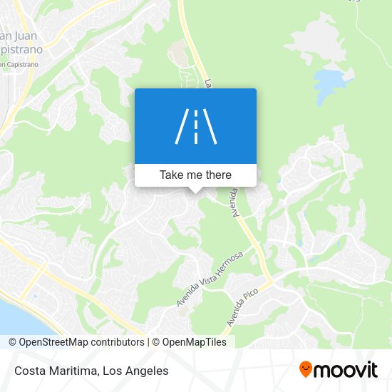 Costa Maritima map