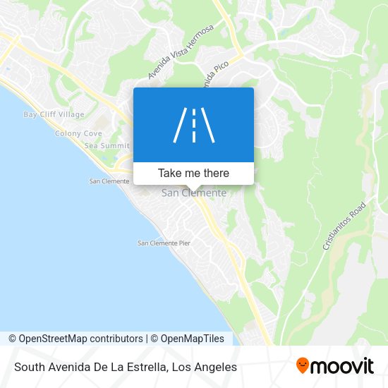 South Avenida De La Estrella map