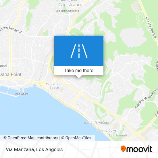 Mapa de Via Manzana
