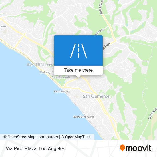 Mapa de Via Pico Plaza