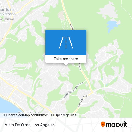 Mapa de Vista De Olmo