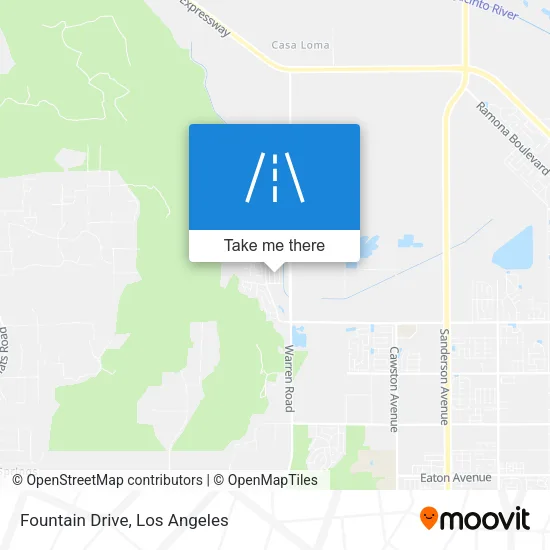 Fountain Drive map