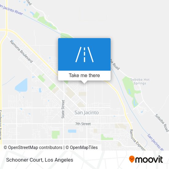 Schooner Court map