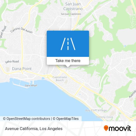 Mapa de Avenue California