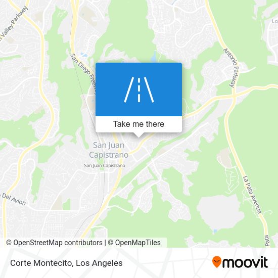 Mapa de Corte Montecito