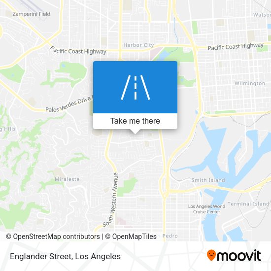 Englander Street map