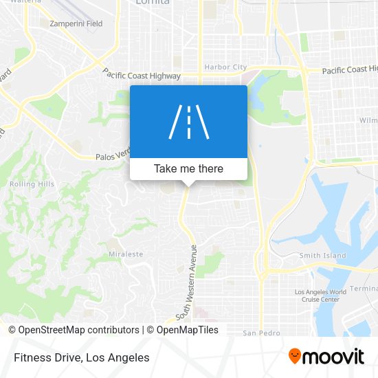 Mapa de Fitness Drive